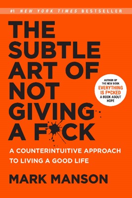 Cover of The Sbtle Art of Not Giving A Fck